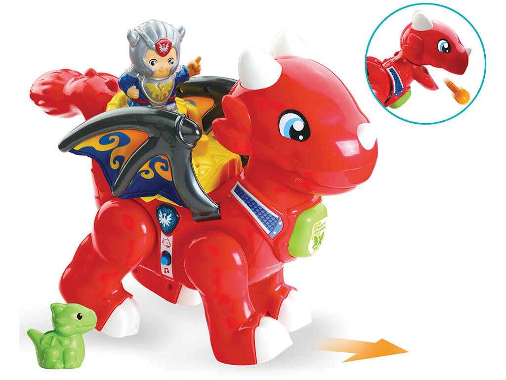 Tut Tut Copains William Gentil Dragon Flamme