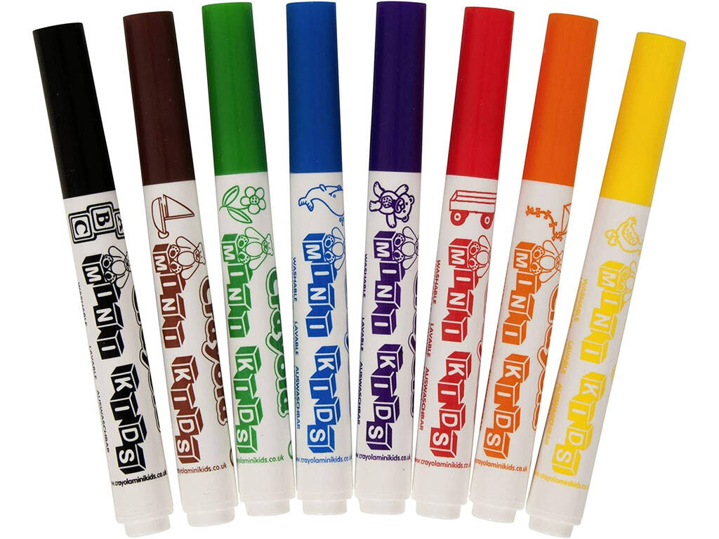 8 Pennarelli Pastello Mini Kids 8324
