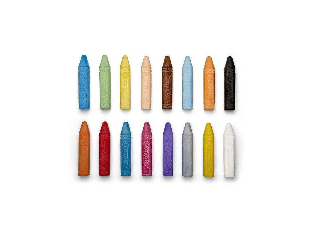 16 Craie lavable pour sol Crayola 4008