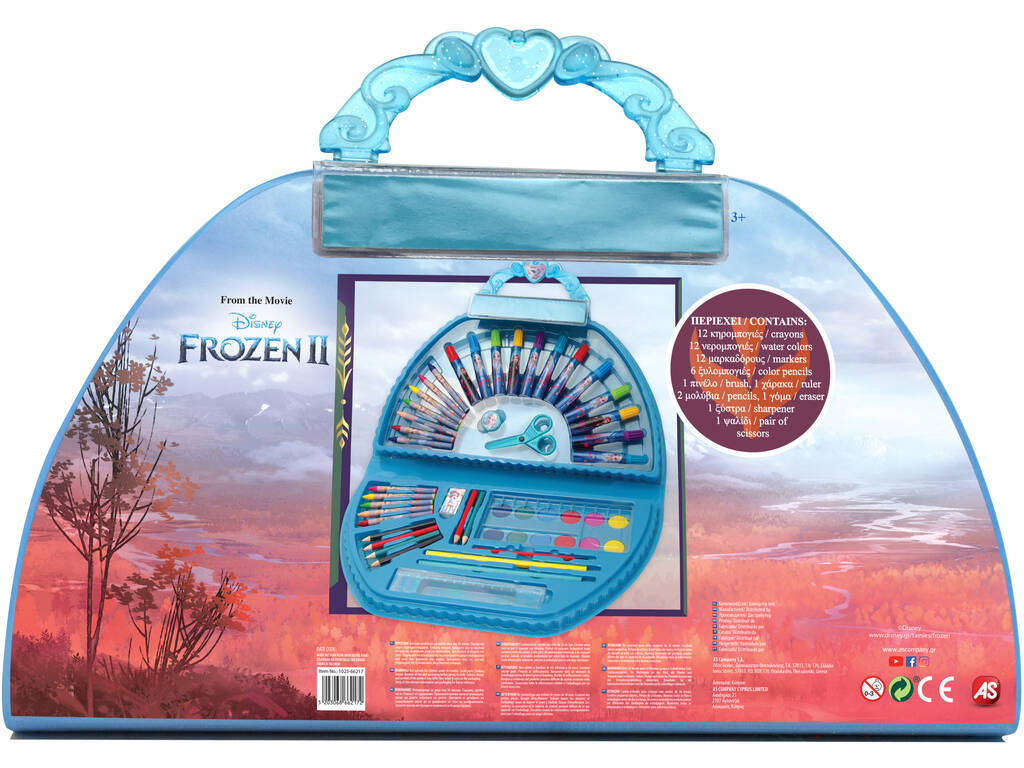 Valigetta Artistica 50 Pezzi Frozen Cefa Toys 21863