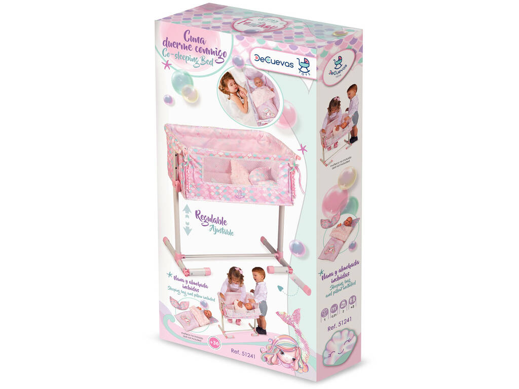 Culla regolabile Dormi con me di Ocean Fantasy DeCuevas 51241