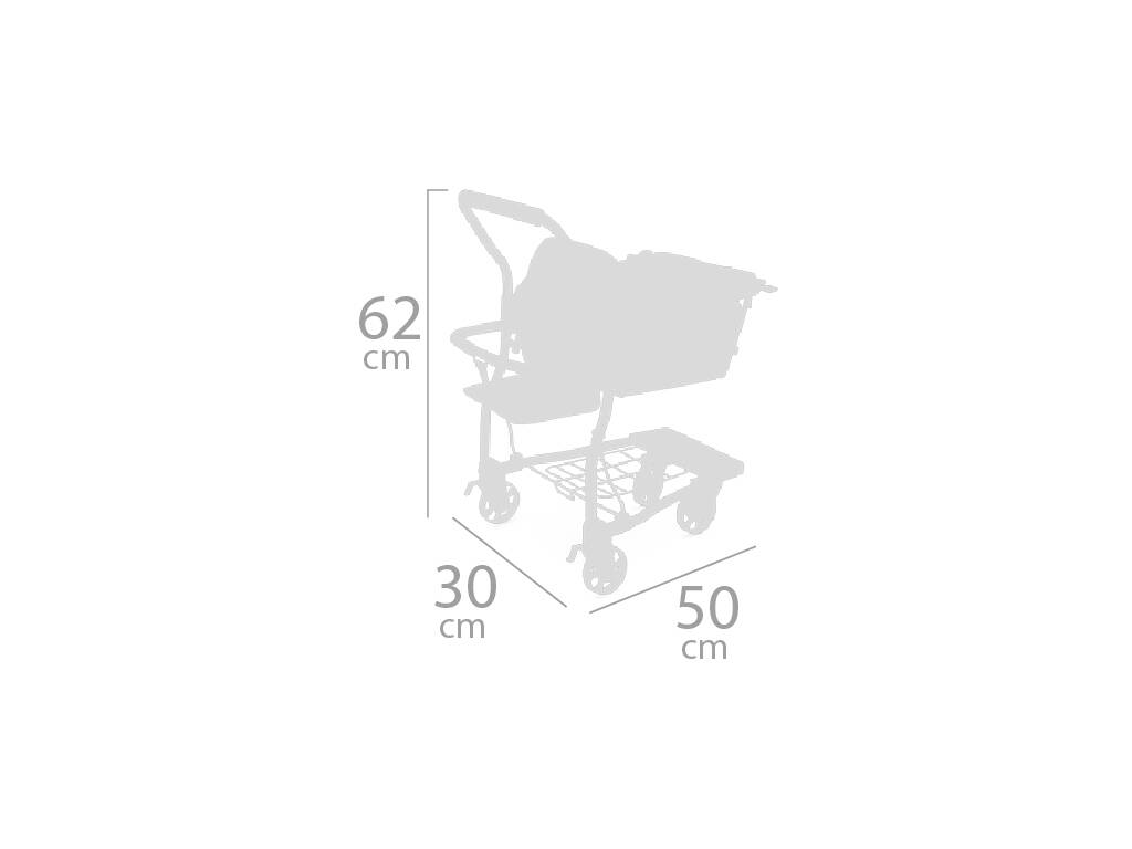 Carrello della spesa portabebe 12 Frutti Ocean Fantasy DeCuevas 52141