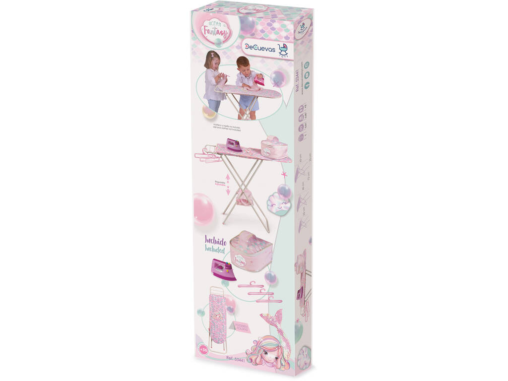 Tavola da stiro pieghevole con accessori Oceano Fantasy DeCuevas 53441