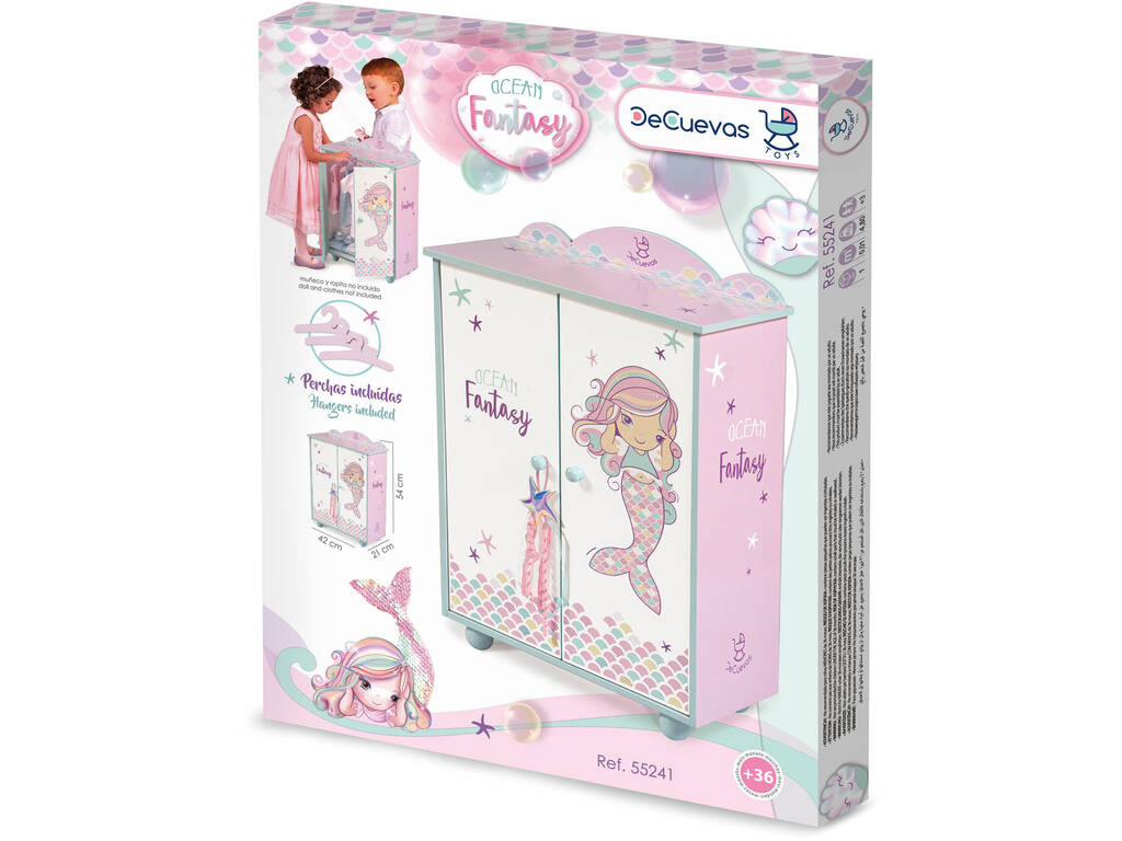 Armario Madera Ocean Fantasy DeCuevas 55241