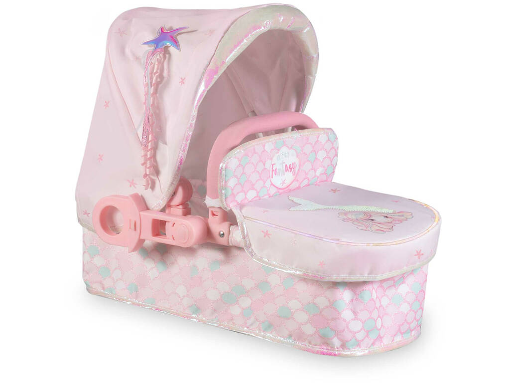 Carrozzina per Bambole 3x1 Pieghevole Ocean Fantasy DeCuevas 80541