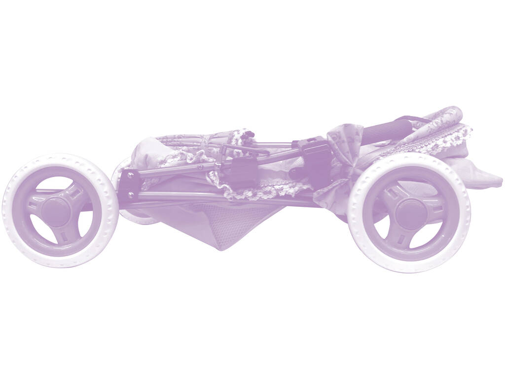 Coche De Muñecas Plegable Ocean Fantasy DeCuevas 85041
