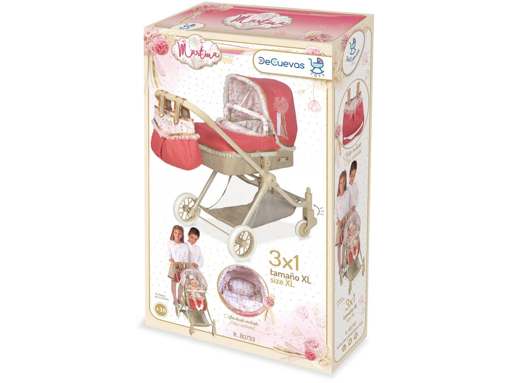 Poupée Voiture 3x1 XL Martina DeCuevas 80733