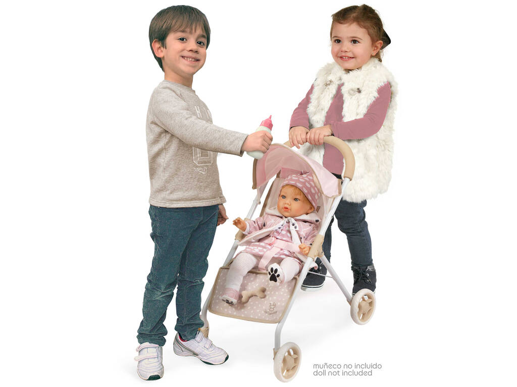 Passeggino per Bambole Il mio Primo Passeggino a 4 ruote Didi DeCuevas 90543