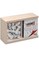 Caixa Madeira Peças Xadrez Nº4 Cayro 093