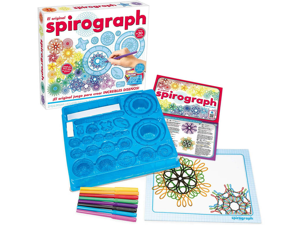 Spirograph Set originale Diseño World Brands 80979