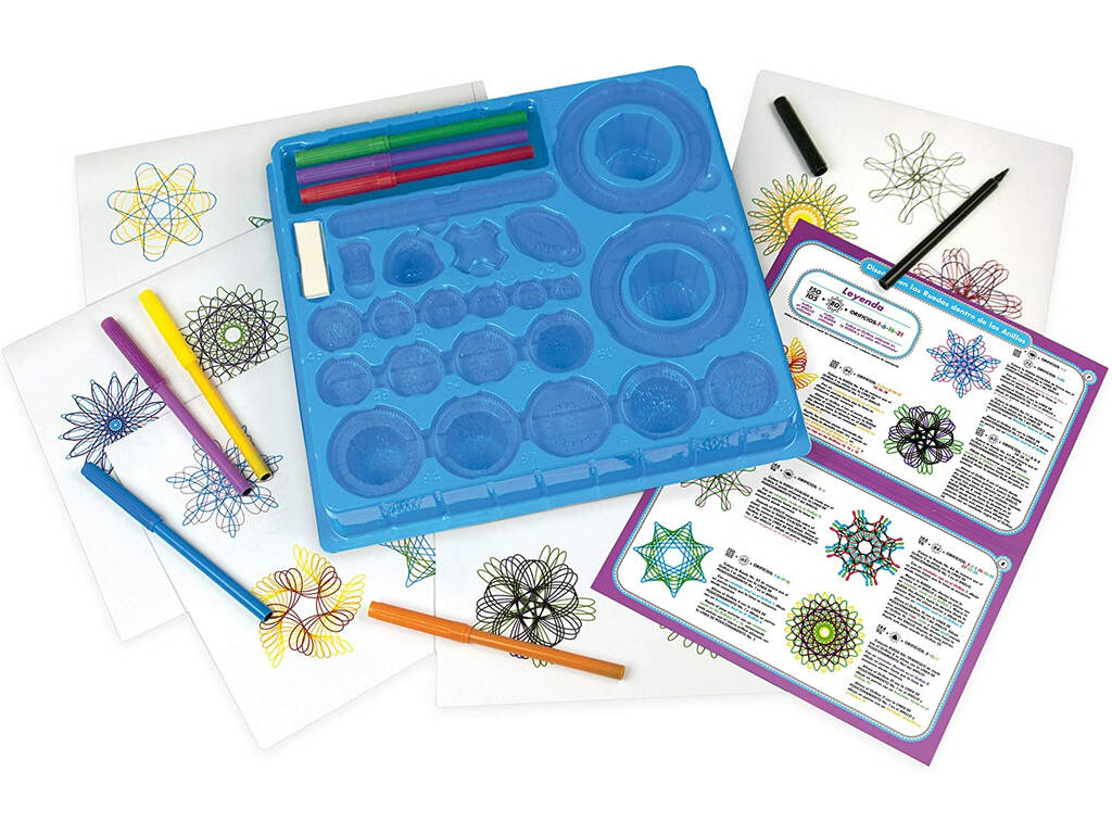 Spirograph Set originale Diseño World Brands 80979