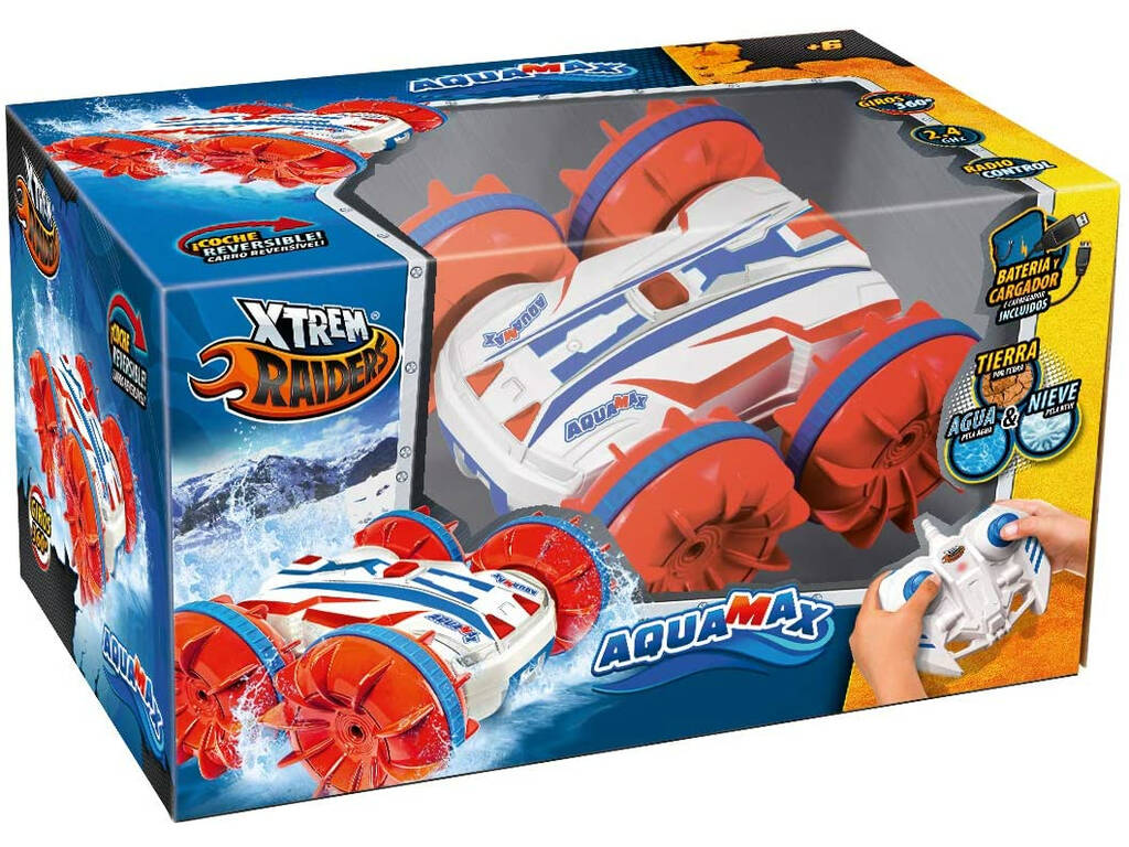 Radio Comando Xtreme Raiders Aquamax World Brands XT180906