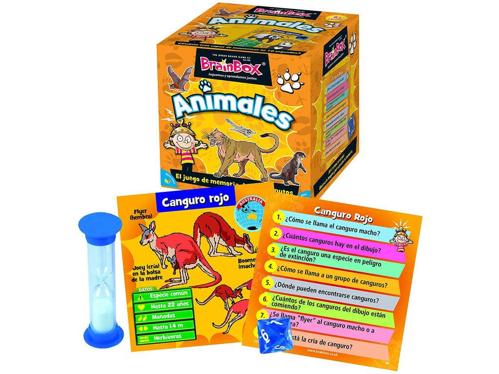 Brainbox Animali Asmodee TGG13403