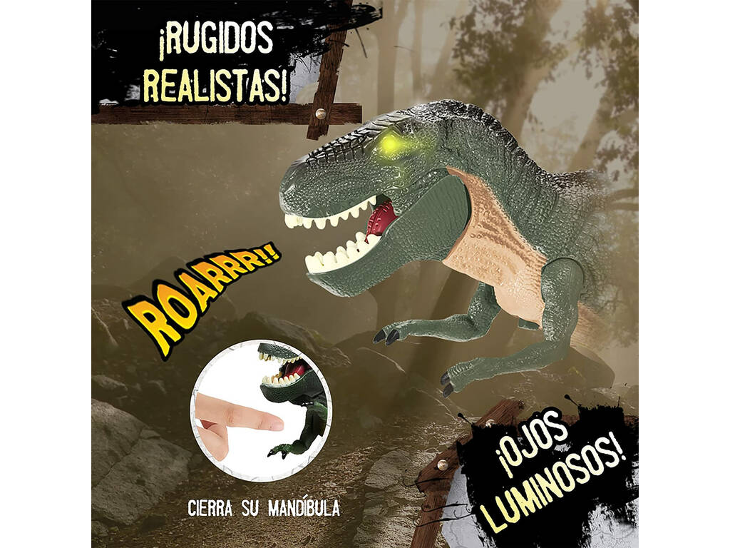 Dinosaurio Wild Predators T-Rex Verde World Brands XT380840