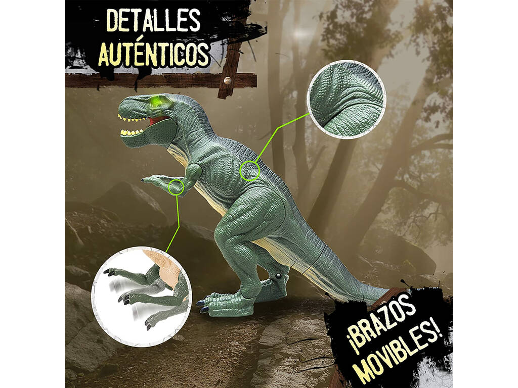 Dinosaurio Wild Predators T-Rex Verde World Brands XT380840
