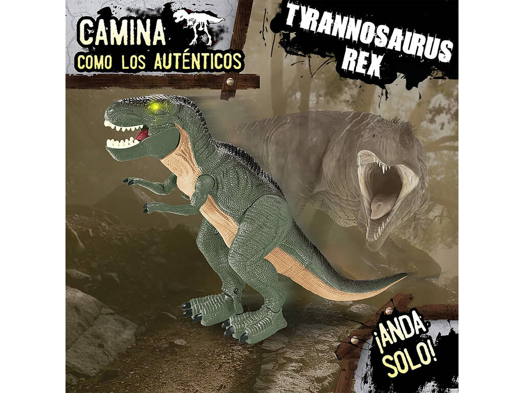 Dinosaurio Wild Predators T-Rex Verde World Brands XT380840
