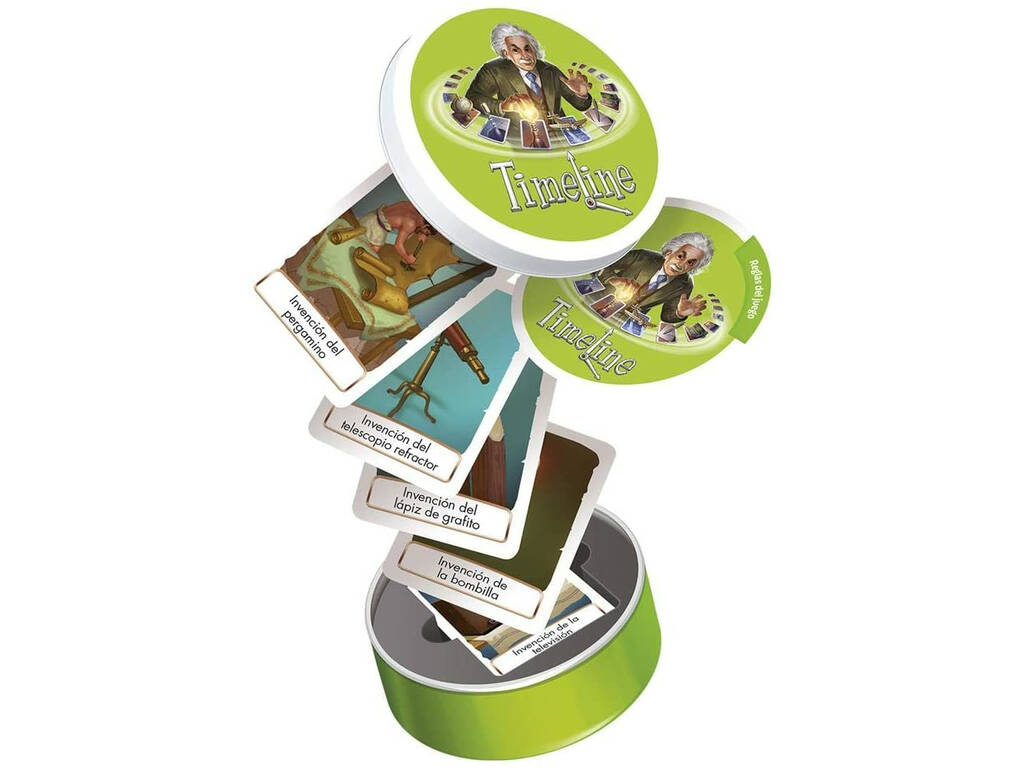 Timeline Blister Invenzioni Eco Asmodee TIMEECO01ES