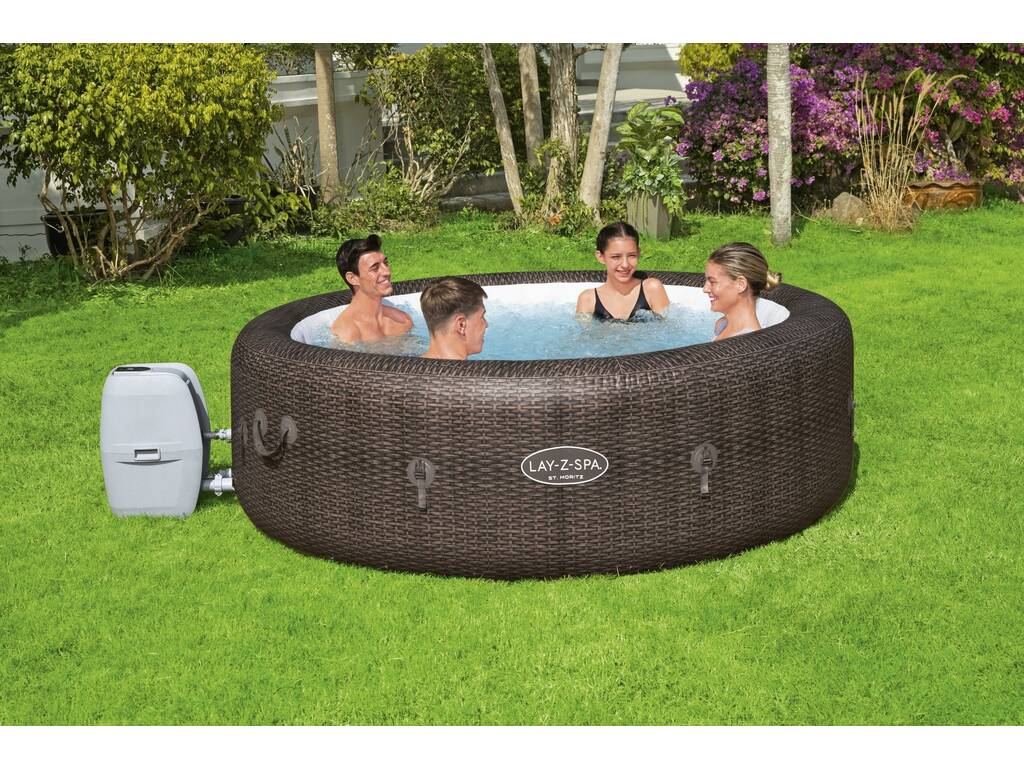  Spa Gonflable Lay Z St. Moritz Air Jet 216x71 cm. Bestway 60023