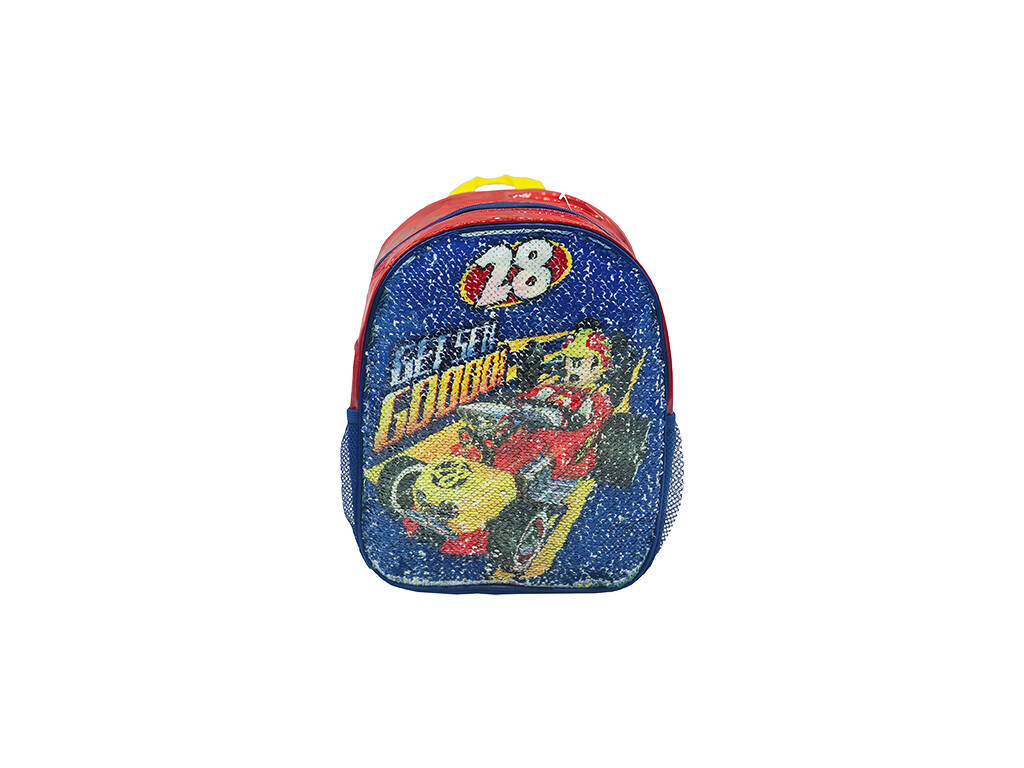 Zaino 2 in 1 Mickey Get Set! Gooo! con borse di paillettes reversibili T323-069