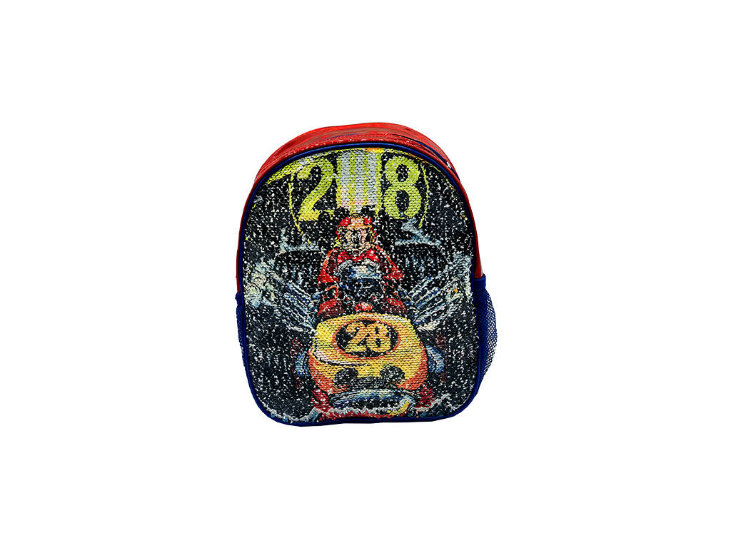 Sac à dos 2 en 1 Mickey Roadster Racers avec sequins réversibles Toybags T300-096
