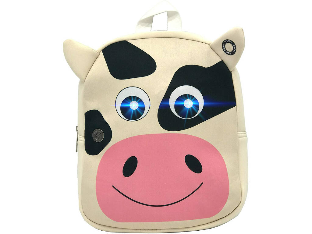 Mochila The Farm Vaquita Con Luz y Sonido Toybags T322-551
