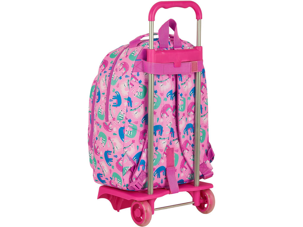 Mochila con Carro Compact Blackfit8 Perezoso Safta 642039160