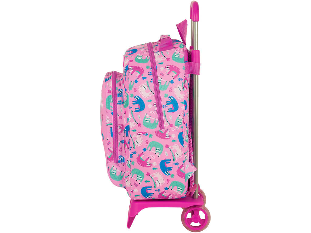 Mochila con Carro Compact Blackfit8 Perezoso Safta 642039160