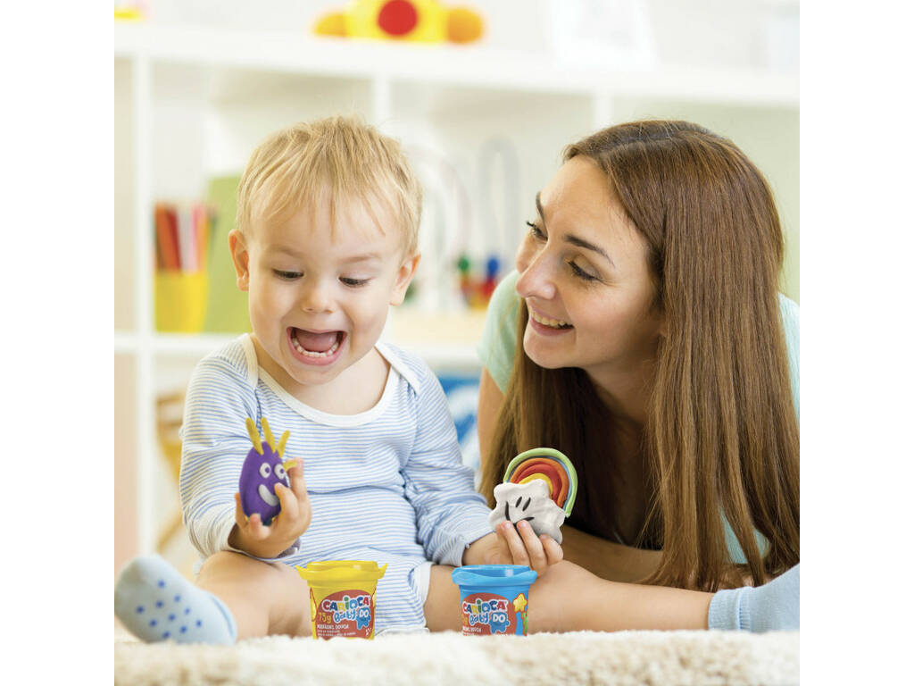 Pâte à modeler Baby Do 3x75 g. Carioca 43179