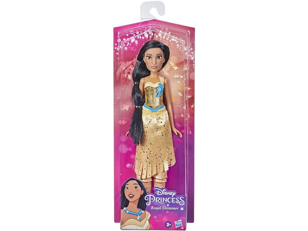 Bambola Principesse Disney Pocahontas Brillo Reale Hasbro F0904