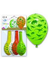 4 palloncini Dimensione 12GP Dinosauri Palloncini Globolandia 5928