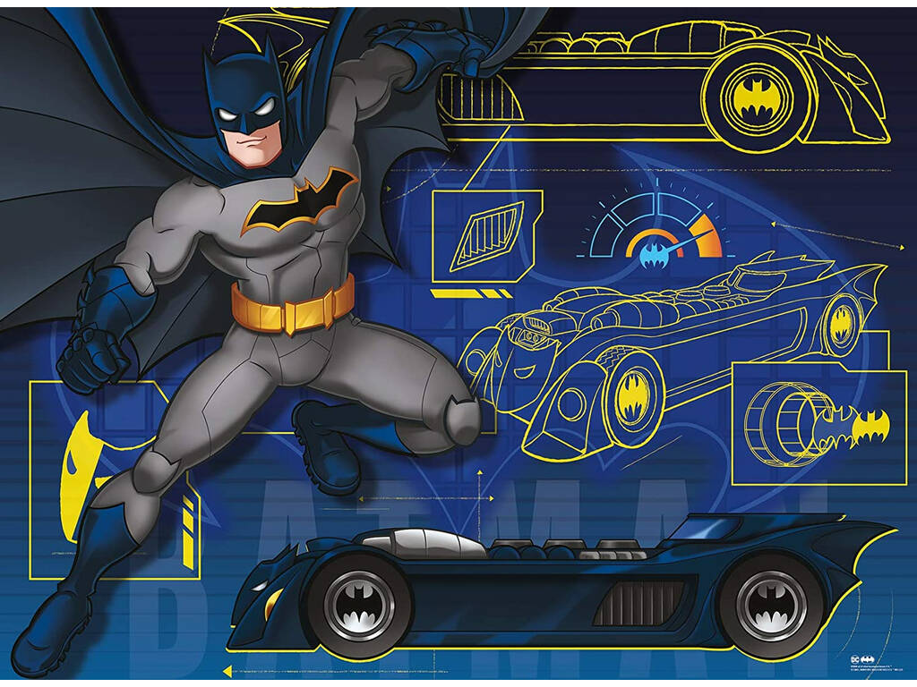 Puzzle XXL Batman Batmobil 100 Pezzi Ravensburger 13262
