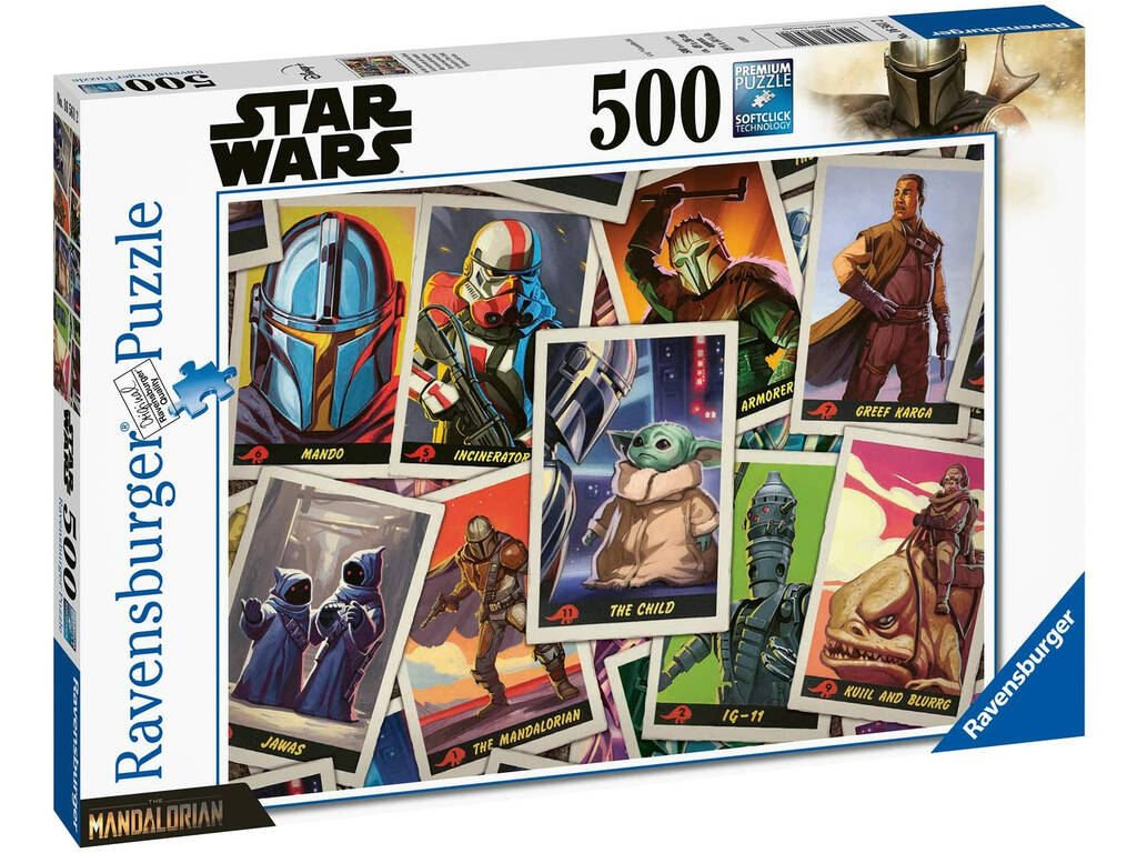 Puzzle The Mandalorian The Child 500 pièces Ravensburger 16561