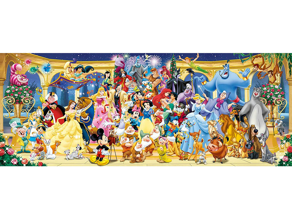 Puzzle Panorama Disney 1000 Pièces Ravensburger 15109