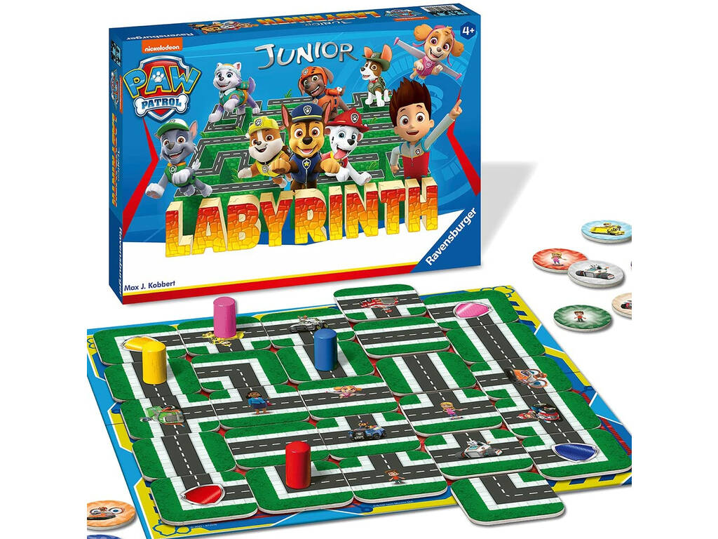 Labirinto Junior Paw Patrol Ravensburger 20799