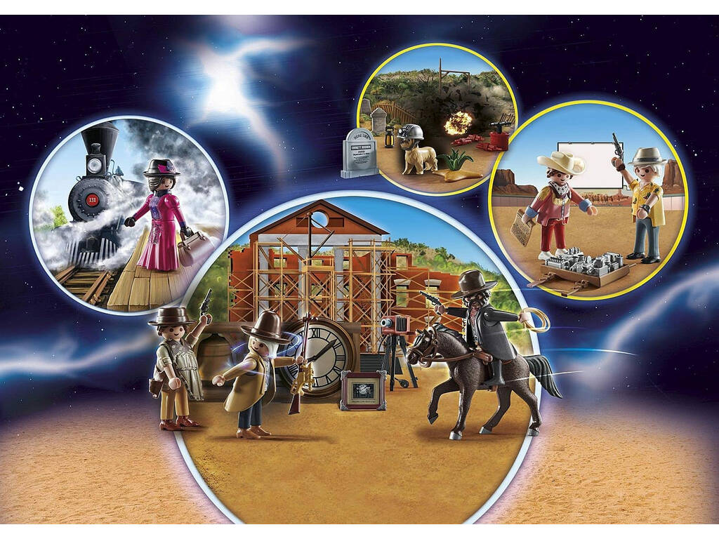 Playmobil Calendrier de l'Avent Retour vers le futur 70576
