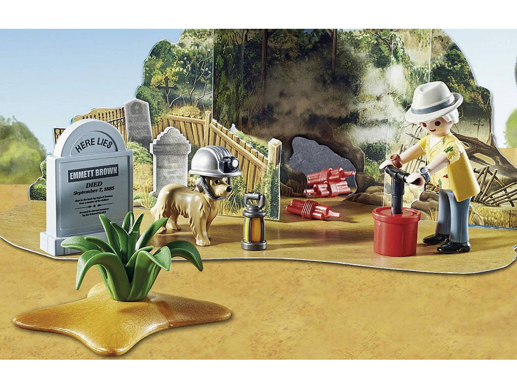 Playmobil Calendrier de l'Avent Retour vers le futur 70576