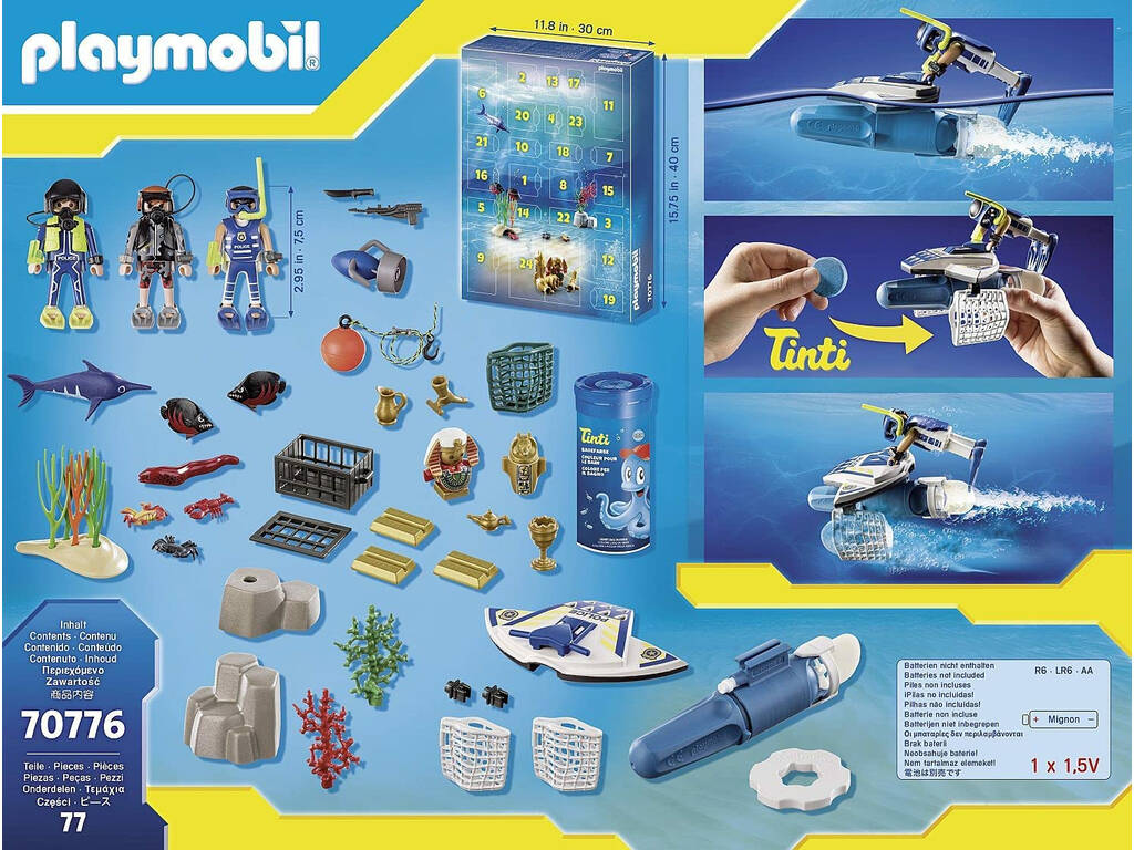 Playmobil City Action Calendrier de l'Avent 70776