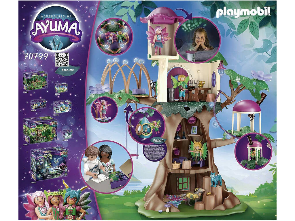 Playmobil Ayuma Albero della Comunità 70799