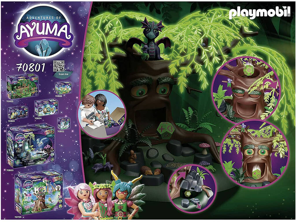 Playmobil Ayuma albero della saggezza 70801