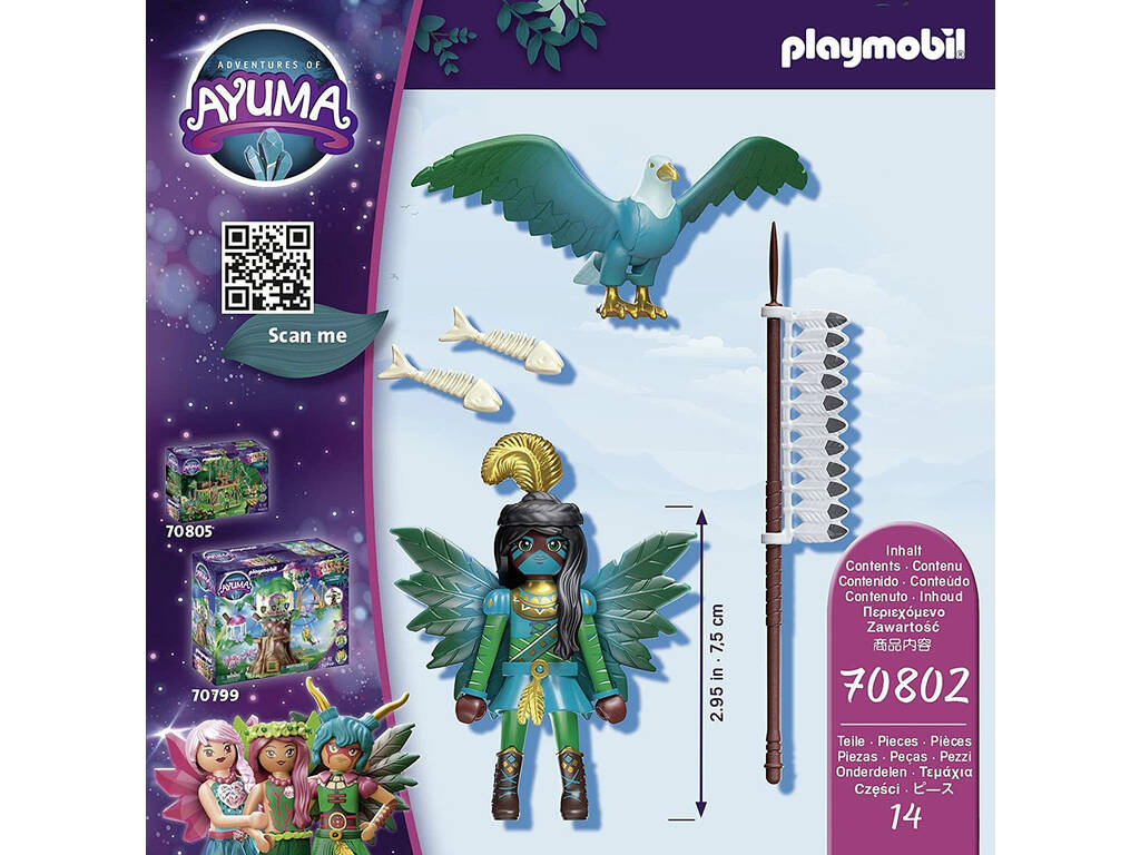 Playmobil Ayuma Knight Fairy con Animale dell'anima 70802