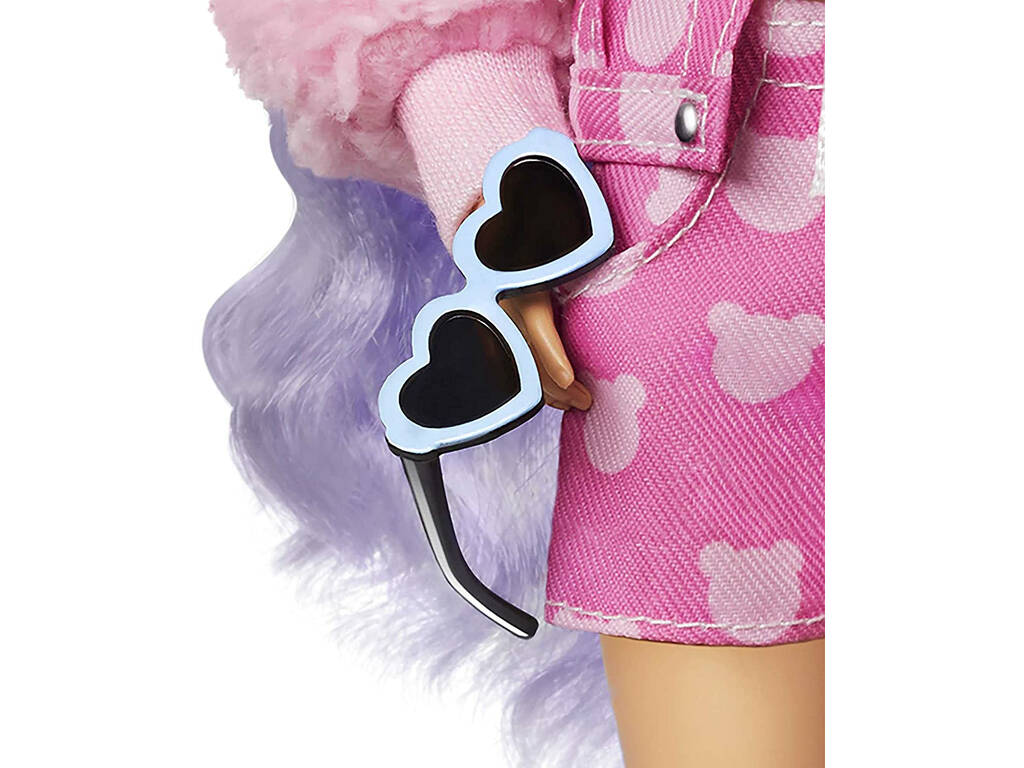 Barbie Extra Millie capelli viola Mattel GXF08