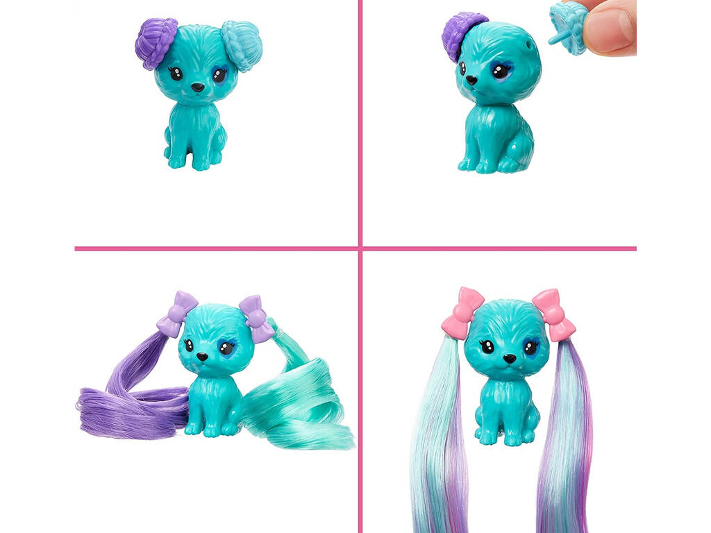 Barbie Bambola Color Reveal Acconciature Palloncini Mattel HBG41