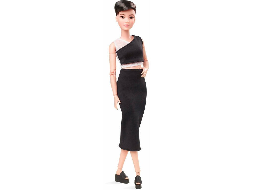 Barbie Signature Looks Capelli corti marroni Mattel GXB29