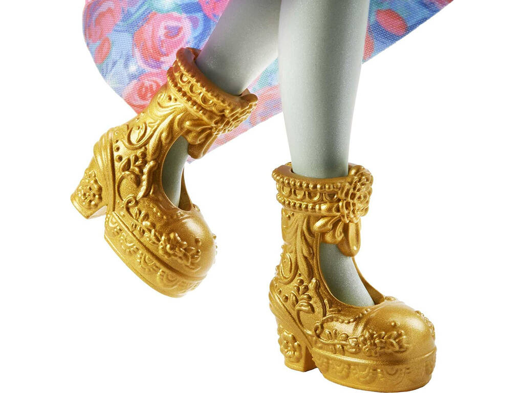 Enchantimals Queen Paradise Doll et Rainbow Mascot Mattel GYJ14