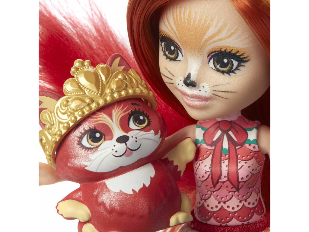 Royal Enchantimals Fabrina Fox avec table à langer victorienne Mattel GYJ05