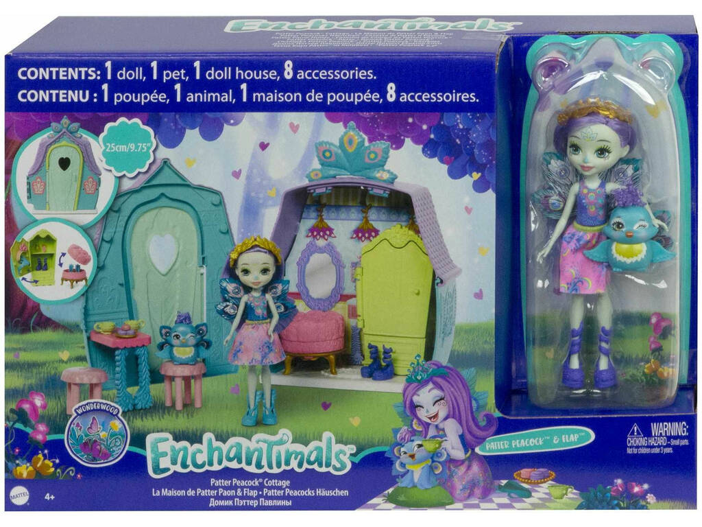 Enchantimals Casa Peacock Mattel GYN61