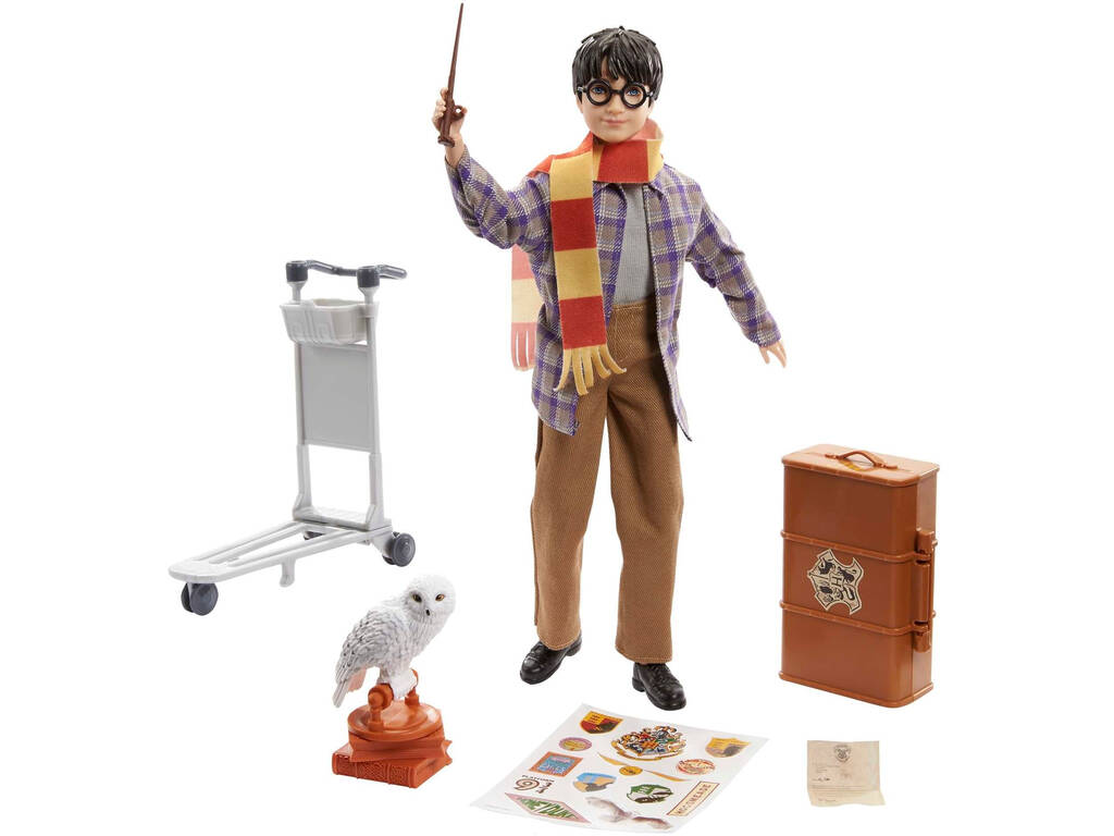 Harry Potter En La Plataforma 9 3/4 Mattel GXW31