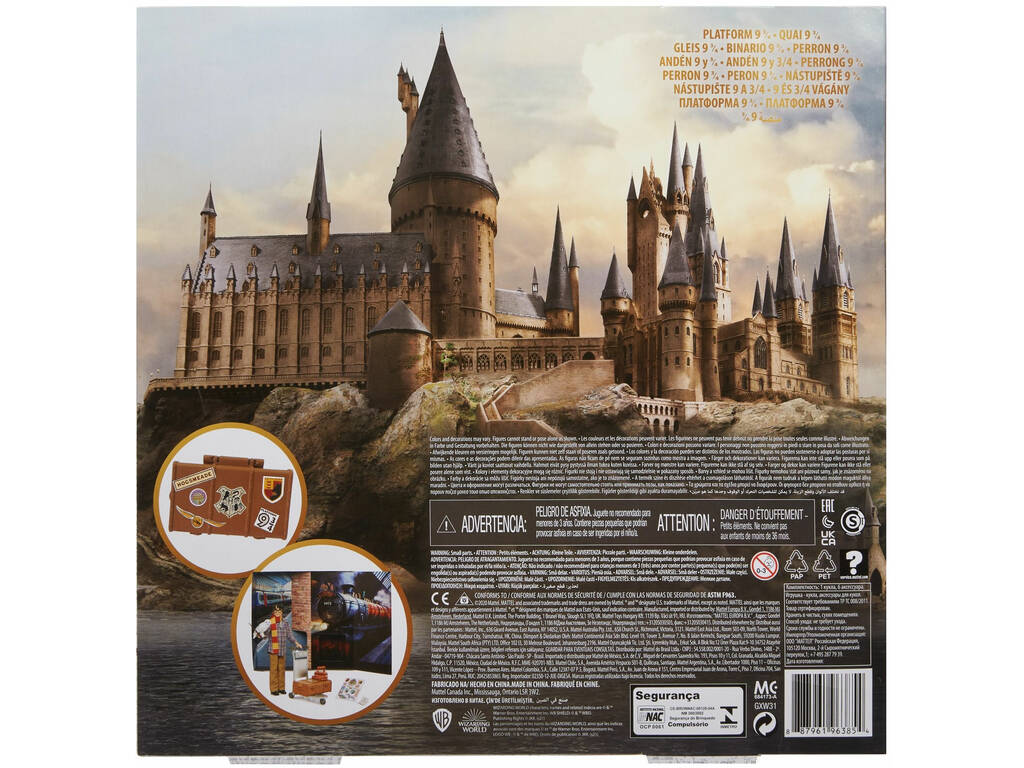 Harry Potter En La Plataforma 9 3/4 Mattel GXW31
