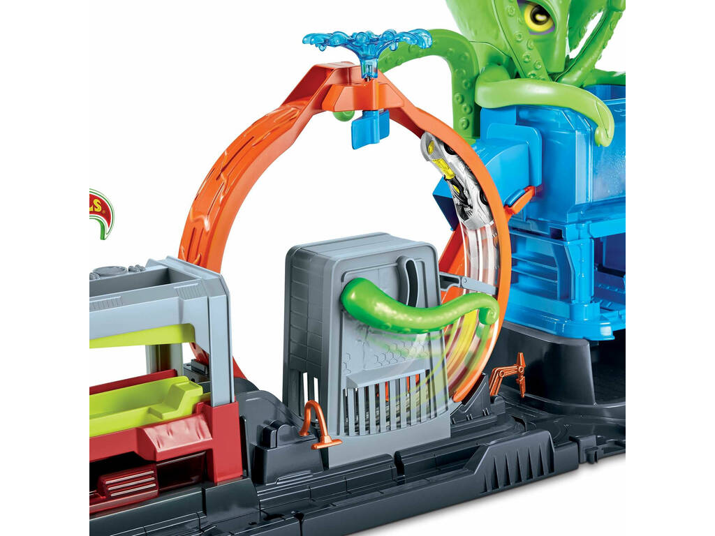 Hot Wheels Color Reveal Car Wash Extreme Attack Mattel GTT96