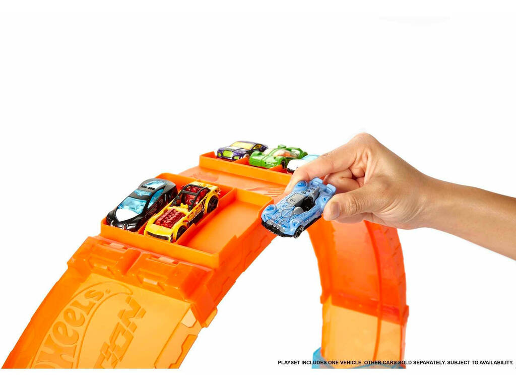 Hot Wheels Action Looping Caos Masivo Mattel GTV14